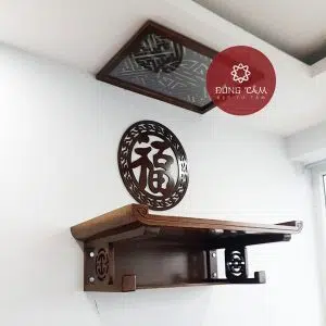 Kích thước bàn thờ luôn được đóng theo thước Lỗ Ban.
