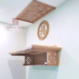 Bàn thờ treo tường đẹp giá rẻ TT07
