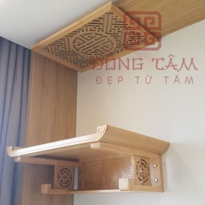 Kích thước ban thờ treo tường chung cư