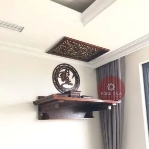 bàn thờ treo tường mẫu btt39