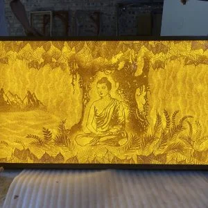 Cấu tạo tranh trúc chỉ