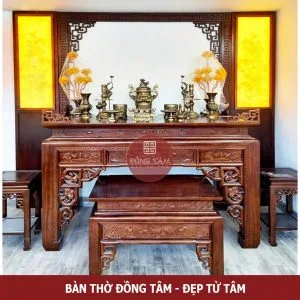 Bàn thờ đẹp Đồng Tâm