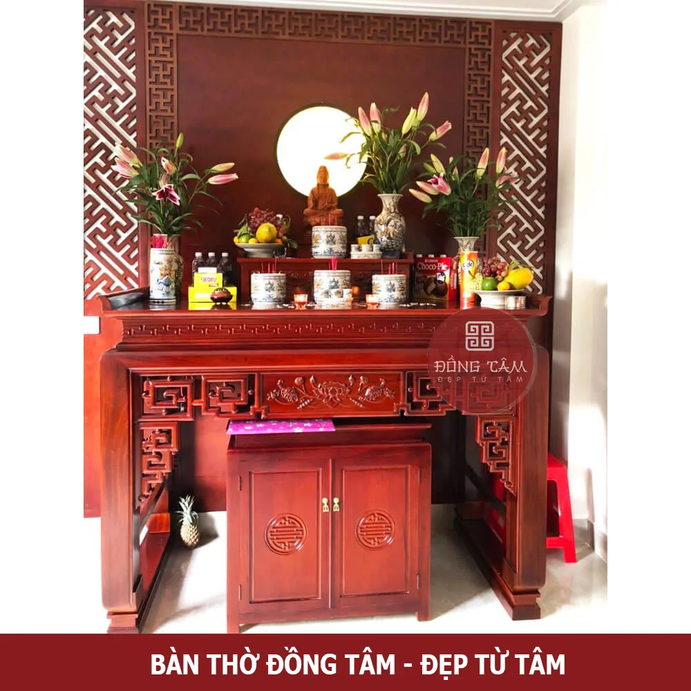 Bàn thờ đẹp Đồng Tâm