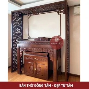bàn thờ chung cư Đồng Tâm