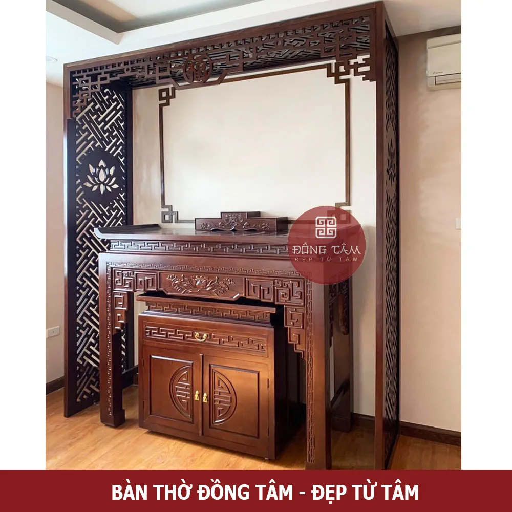 bàn thờ chung cư Đồng Tâm