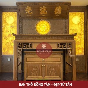 Đặc điểm của bàn thờ gia tiên