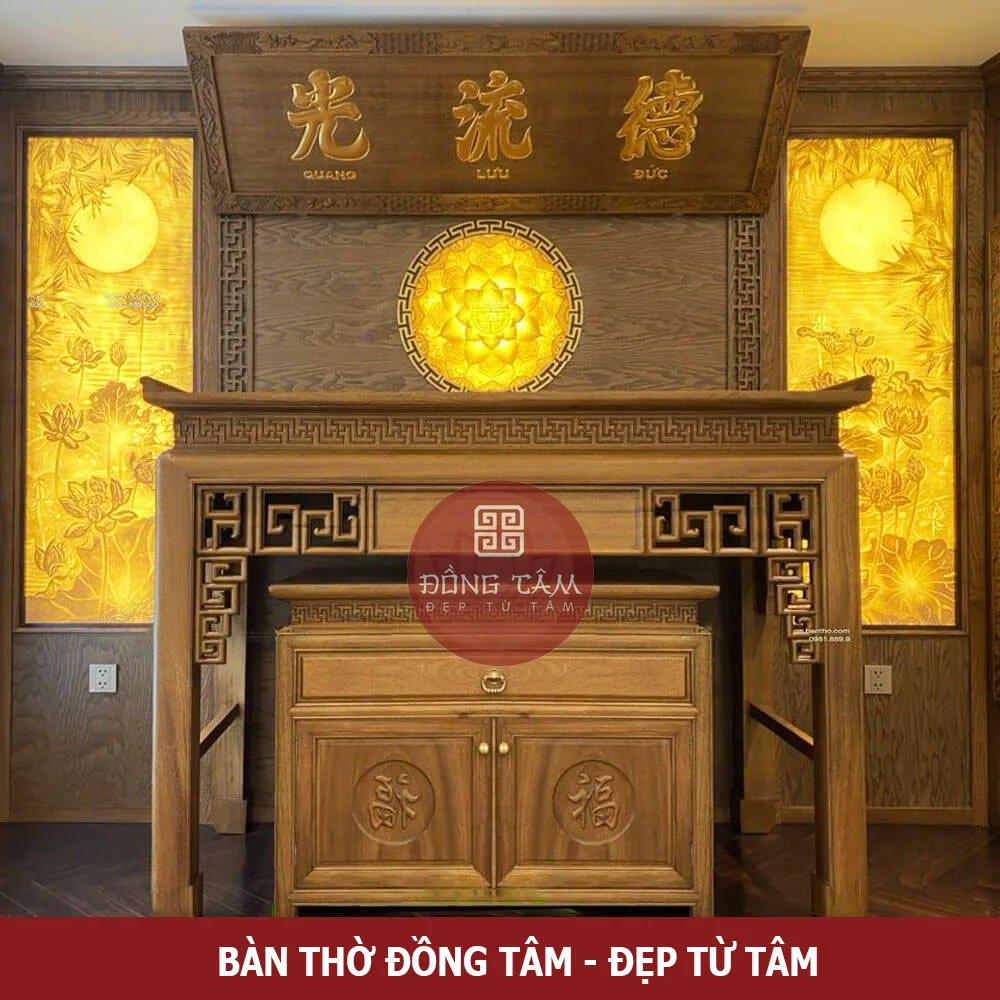 Đặc điểm của bàn thờ gia tiên