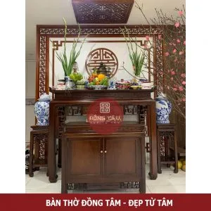 Cách bố trí bàn thờ sao cho hợp phong thuỷ