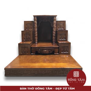 bàn thờ thần tài đồng tâm