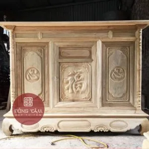 Mẫu tủ thờ đẹp, tủ thờ gỗ, tủ thờ hiện đại TT02
