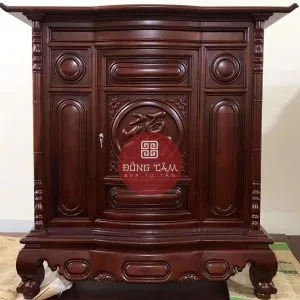 Mẫu tủ thờ đẹp, tủ thờ gỗ, tủ thờ hiện đại TT03
