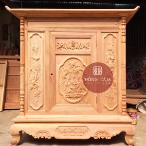 Mẫu tủ thờ đẹp, tủ thờ gỗ, tủ thờ hiện đại TT05
