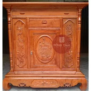Mẫu tủ thờ đẹp, tủ thờ gỗ, tủ thờ hiện đại TT08