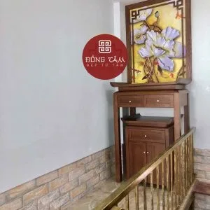 Tủ thờ đứng gỗ sồi - BTD02