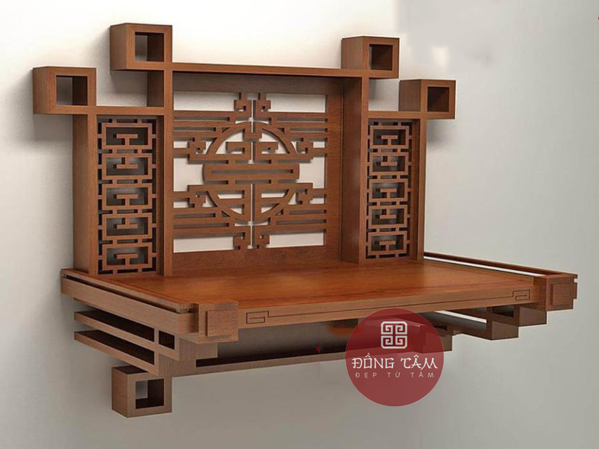 Mua bàn thờ gỗ gõ đỏ tại Cửa hàng bàn thờ đẹp Đồng Tâm