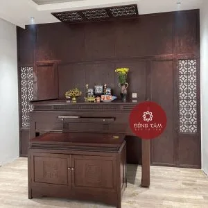 Vách CNC phòng thờ cao cấp VN09