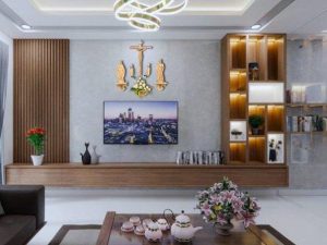 Bàn thờ chúa và gia tiên có đặt chung được không