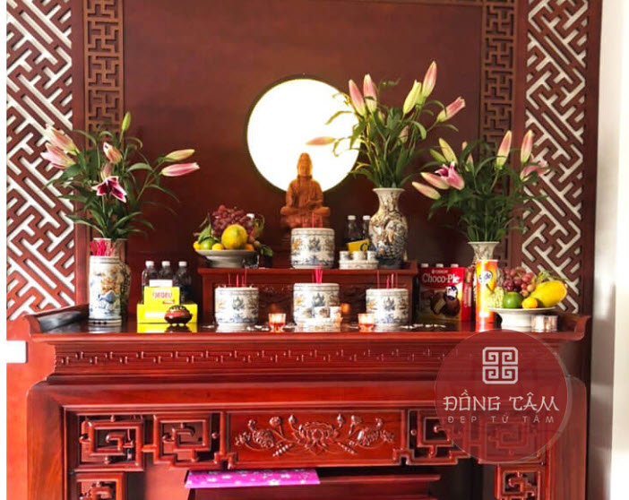 Cách sắp xếp bàn thờ đúng vị trí theo từng tầng đúng phong thủy