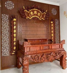 Xác định hướng treo câu đối phù hợp đảm bảo phong thủy